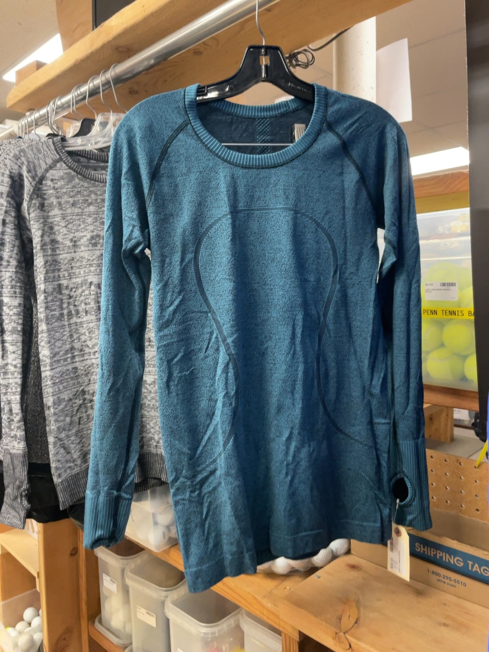Lululemon Swiftly Tech Long Sleeve Shirt Size 8 Teal